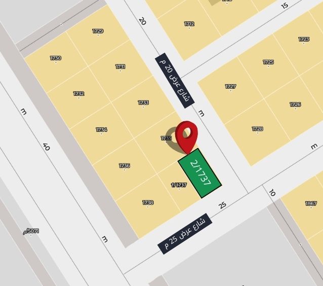 للبيع ارض زاوية 405.6 متر في مخطط الخير الأمراء 3539