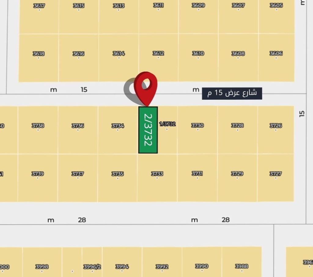 للبيع ارض 375 متر في مخطط الخير الأمراء 3540